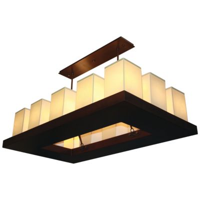 Candela Rectangular Chandelier by Stonegate Designs - Starlight Lighting USA and Canada